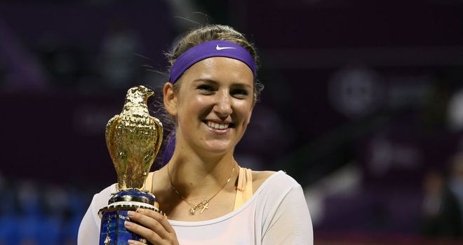 Victoria Azarenka: Successfully defended her title in Qatar