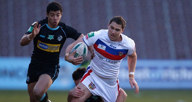 Dean Collis: Has been an ever-present for Wakefield since joining from Cronulla