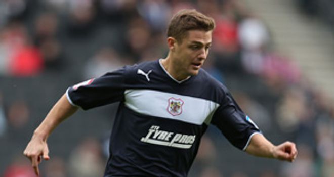 Robbie Rogers: American in action for Stevenage