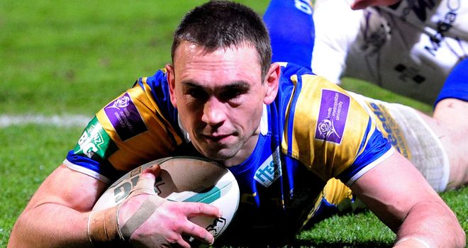 Kevin SInfield:Bidding to lead the Rhinos to world glory