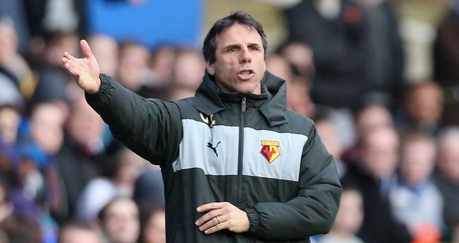 Gianfranco Zola: Watford manager delighted with 4-0 victory at Birmingham