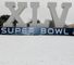 Snow falls on Super Bowl XLV in Dallas