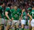 The Ireland team were hugely disappointed to lose 12-8 to Scotland.