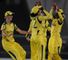 Lisa Sthalekar: Celebrates taking the wicket of Deandra Dottin