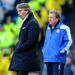Roberto Mancini and Neil Warnock watched the action.