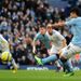 Sergio Aguero doubled the advantage from the penalty spot.