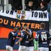Rob Hulse is mobbed by team-mates after doubling Millwall's lead over Luton