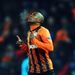 Douglas Costa celebrates after restoring Shakhtar Donetsk's lead against Borussia Dortmund
