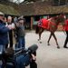 Silviniaco Conti paraded to watching members of the press
