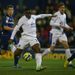Victor Anichebe fires in an equaliser for Everton