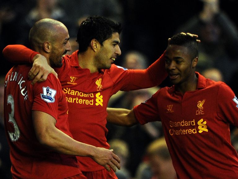 Raheem Sterling (r): Could be set for a big role at Liverpool