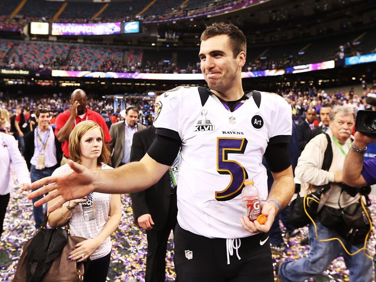 Flacco: Earned the MVP award