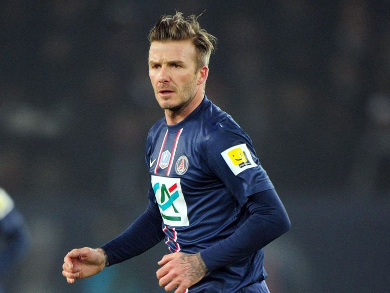 David Beckham: Started for PSG
