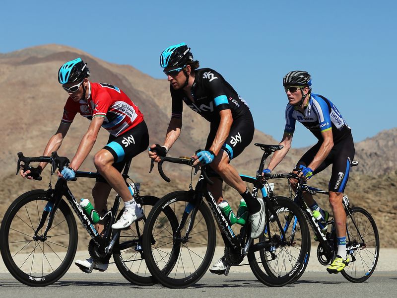 Bradley Wiggins worked to aid Froome's cause