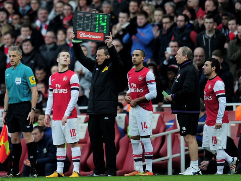 Jack Wilshere, Theo Walcott and Santi Cazorla were called upon for a late rescue act