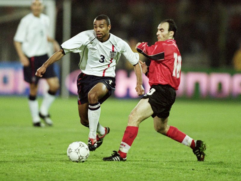 A 20-year-old Ashley Cole made his senior England debut against Albania on March 28th 2001.