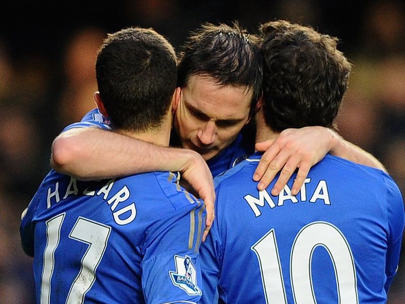 Frank Lampard is again on the scoresheet as Chelsea win 4-1 to go back to third place