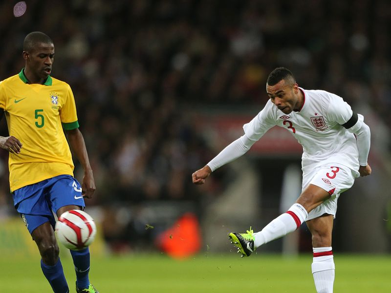The Chelsea full-back is included in the starting line-up and helps England to a first victory in 23 years over the five-time world champions.