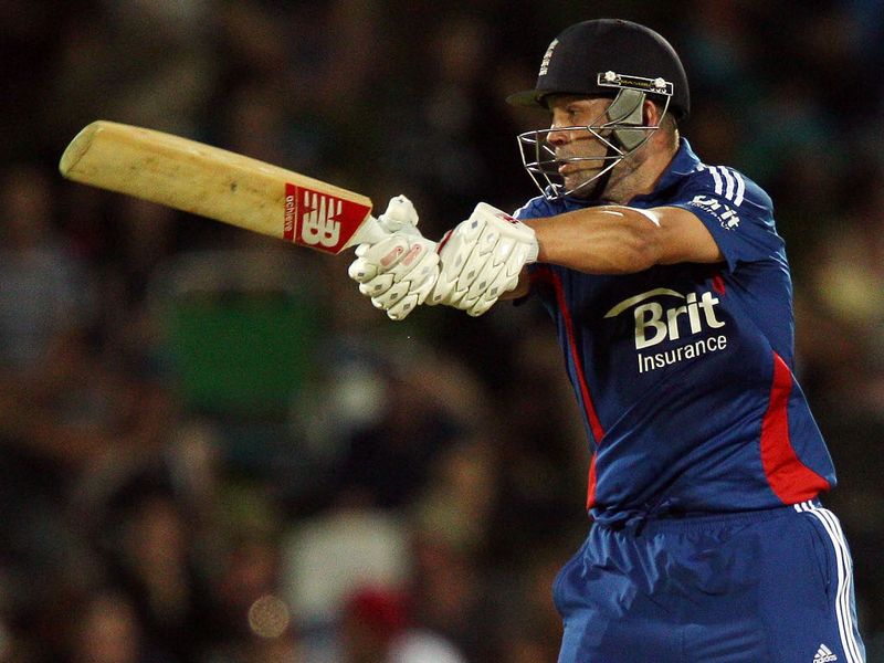 Jonathan Trott made 65 not out as England won by eight wickets.
