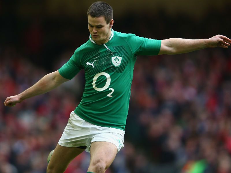 Fine kicking: Jonny Sexton is in great form with the boot