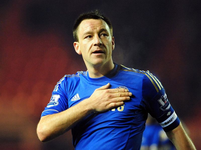 There are no late scares as Terry applauds the fans at the final whistle