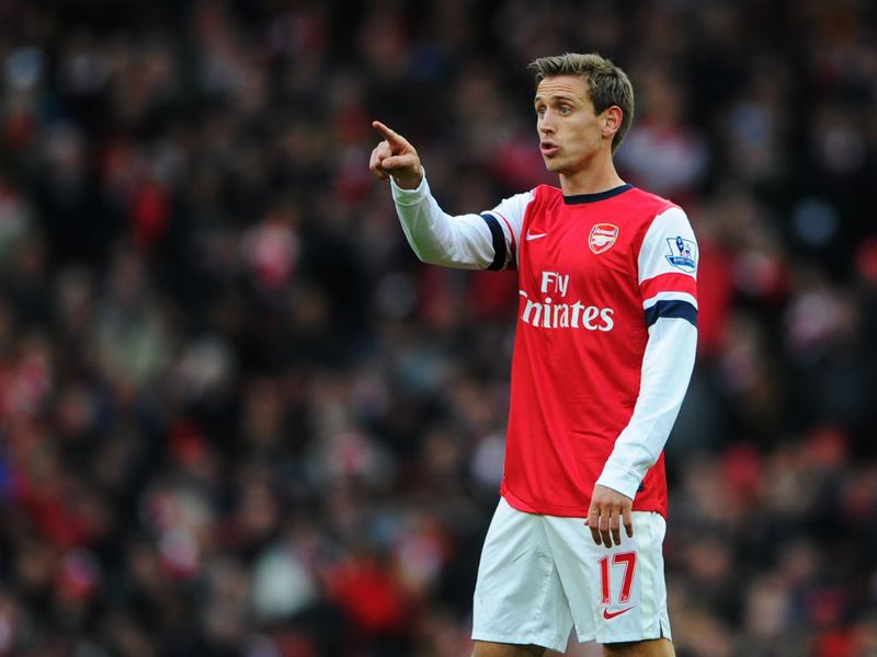Nacho Monreal was another to get his first taste of Premier League on Saturday, as Arsenal played host to Stoke.