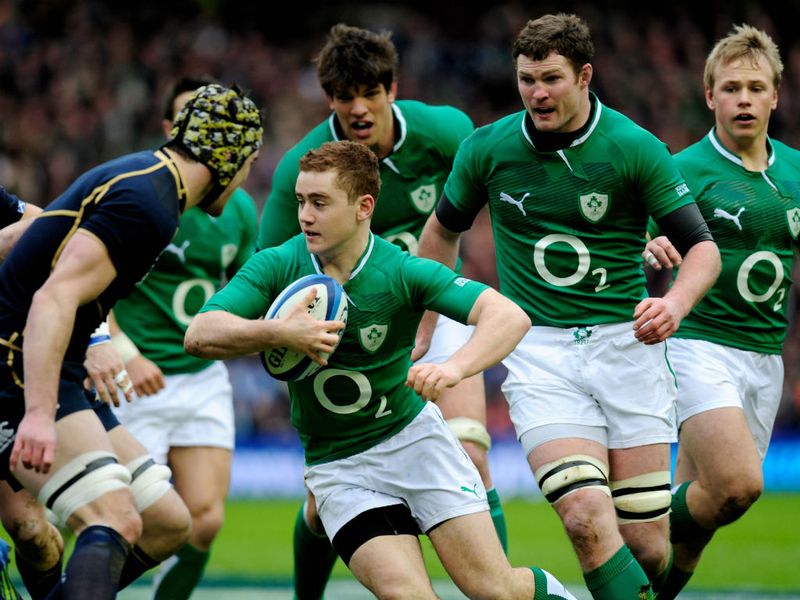 Flyhalf Paddy Jackson leads the Ireland attack as the pressure mounts