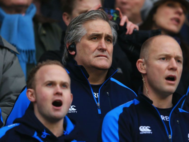 Scott Johnson: The interim head coach of Scotland looks on