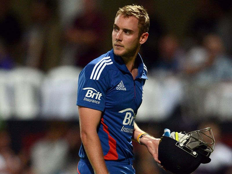 Stuart Broad's face said it all as England lost by 55 runs.