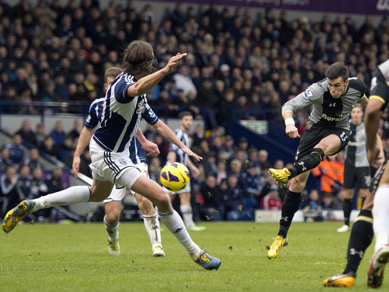 Gareth Bale put Spurs ahead in the 67th minute.