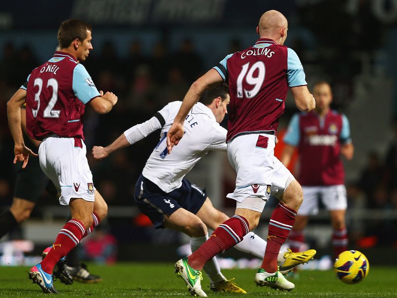 It didn't take long for Bale to continue his remarkable scoring run, as he put Spurs ahead within 13 minutes.