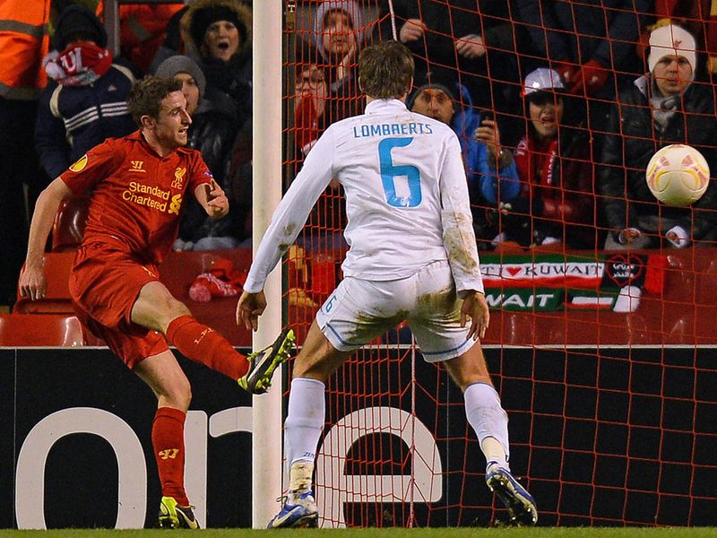 Joe Allen keeps the Liverpool dream alive as he makes the aggregate score 2-3 on the stroke of half-time, but it wasn't to be for the Merseysiders.