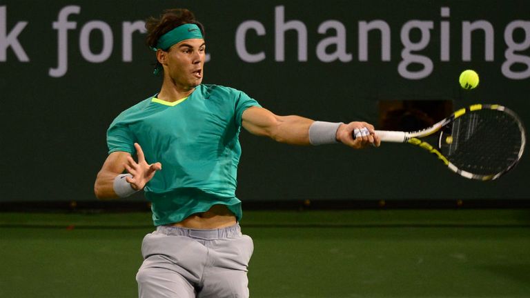 Rafael Nadal: Powered to a straight-sets win