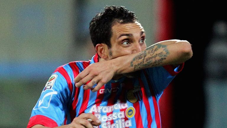 Francesco Lodi wrapped up Catania's victory