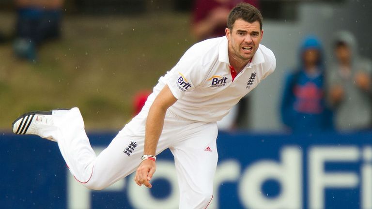 James Anderson became the fourth Englishman to take 300 Test wickets as New Zealand ended day two at Lord's on 152-4.