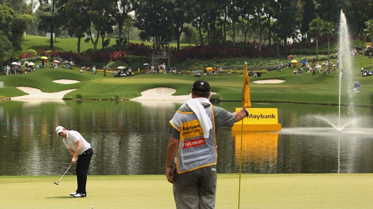 Kuala Lumpur Country Club is 7000 yards long