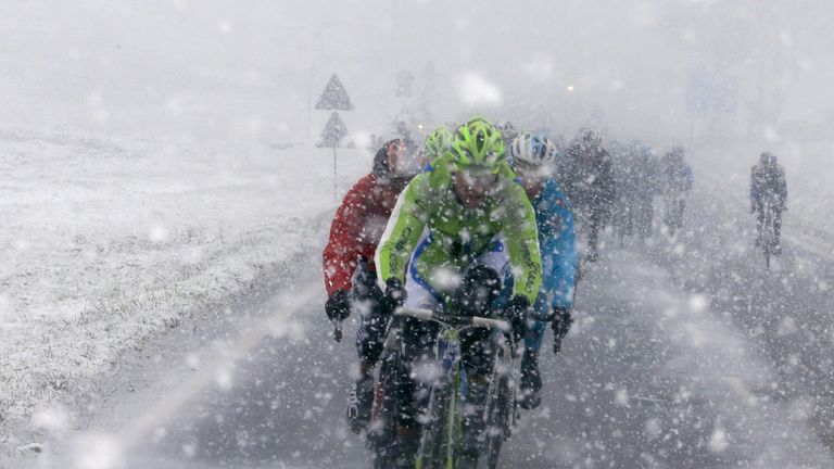 Bad weather threw up some of the most dramatic and memorable scenes of the year