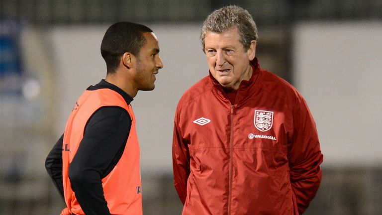 Roy Hodgson: Played down concerns over Theo Walcott's fitness