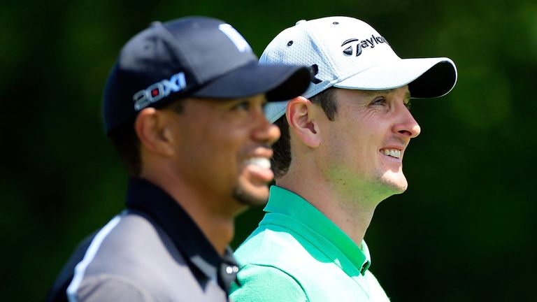 Tiger Woods: Outshone by Justin Rose in the opening round
