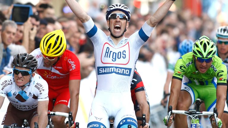 Francois Parisien sprinted to victory