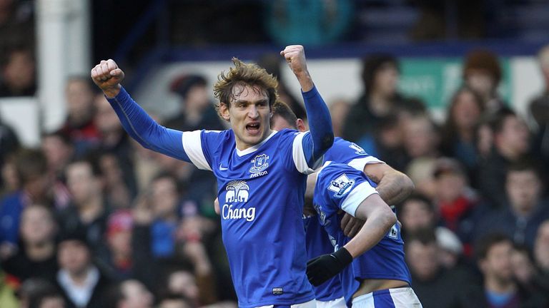 Nikica Jelavic: Scored twice in Everton's victory over Blackburn