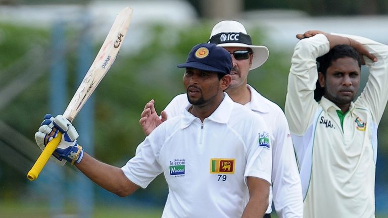 Tillakaratne Dilshan welcomed a brisk half-century.