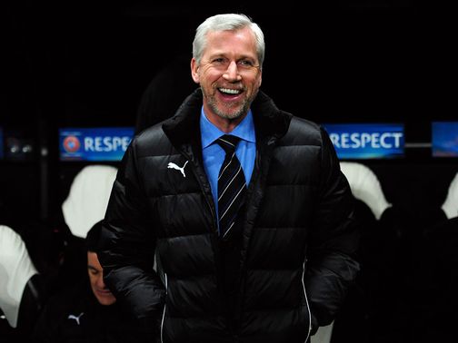 Alan Pardew: Thrilled with Europa League run