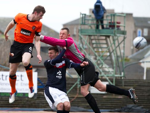 Brian McLean heads home the opening goal