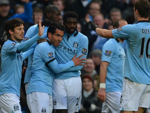 Manchester City thumped Barnsley on Saturday