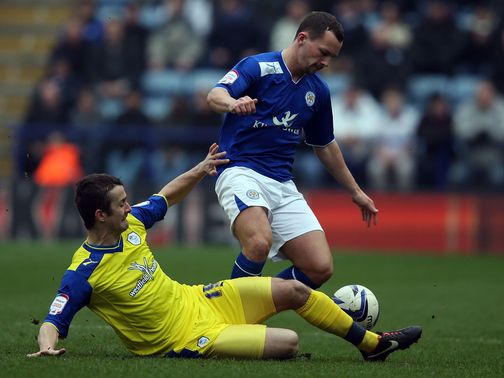 Danny Pugh tackles Danny Drinkwater