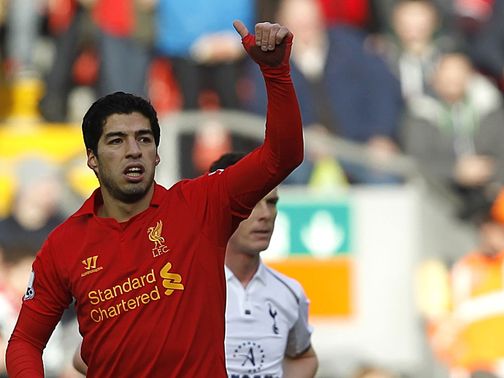 Suarez: Leading scorer in the Premier League
