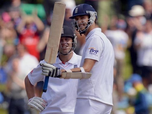 Finn acknowledges his maiden first-class half-century&nbsp;