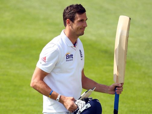 Steven Finn: England's nightwatchman made a half-century on Sunday