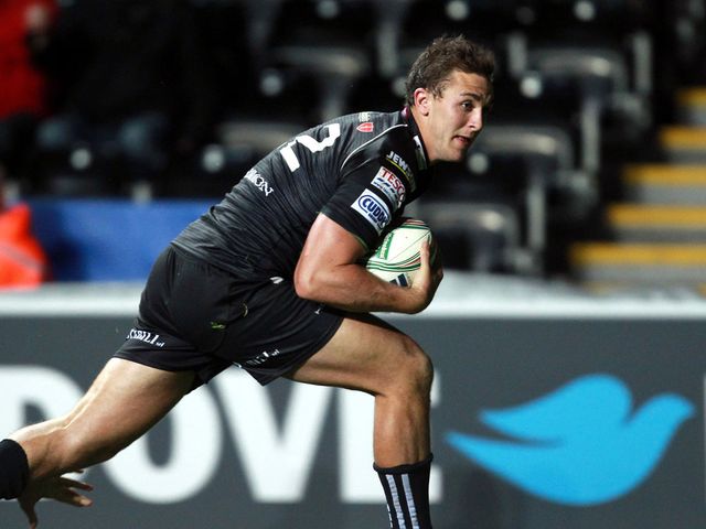 Ashley Beck: Scored for the Ospreys